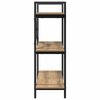 vidaXL Bookshelf Artisan Oak 100 x 33.5 x 102 cm Engineered Wood