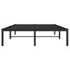 vidaXL Metal Bed Frame without Mattress Black 120x190cm