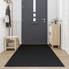 vidaXL Doormat Black 115x300 cm