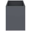 vidaXL Garden Planter Anthracite 50 x 32 x 40 cm Cold-rolled Steel