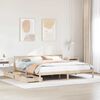 vidaXL Bed Frame without Mattress 200x200 cm Solid Wood Pine