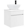vidaXL Wall-mounted Sink Vanity White 49 x 44.5 x 66.5 cm