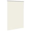 vidaXL Roller Blind Blackout Off White 150x230 cm Fabric Width 146.6 cm Polyester