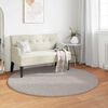 vidaXL Area Rugs Round HUARTE Sand &Oslash; 160 CM Polyester
