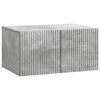 vidaXL Wall-Mounted TV Cabinet Concrete Grey 59.5 x 41 x 30 cm
