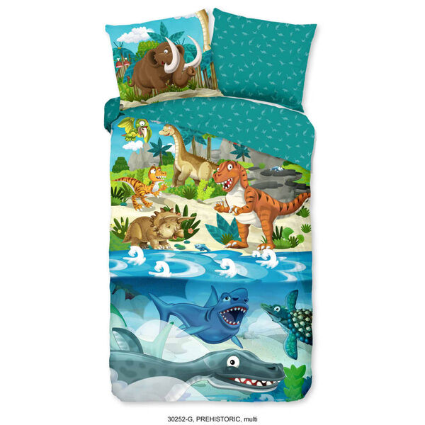 Good Morning Kids Duvet Cover Prehistoric 140x200/220 cm