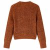 Kids' Cardigan Knitted Cognac 128