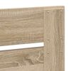 vidaXL Storage Bed with Drawer Sonoma Oak 180 x 200 cm Engineered Wood
