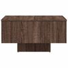 vidaXL Coffee Table Brown Oak 60x60x31.5 cm Engineered Wood
