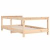 vidaXL Kids Bed Frame 70x140 cm Solid Wood Pine