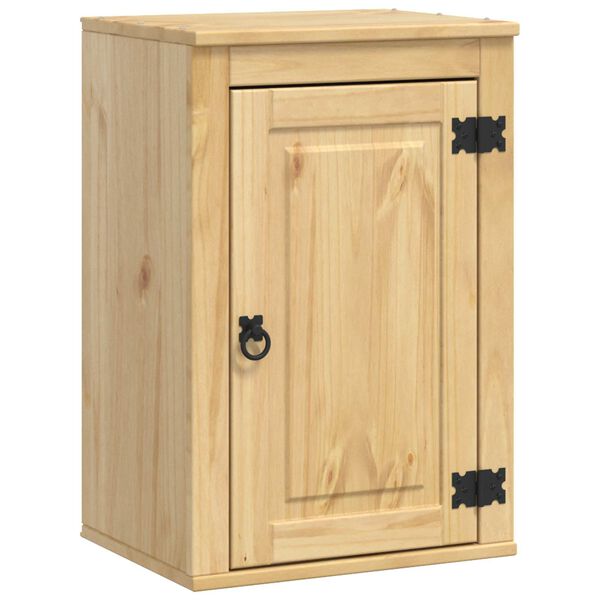 vidaXL Cabinet with Shelf Honey 40 x 32 x 60 cm Solid Pine Wood