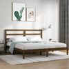 vidaXL Bed Frame without Mattress Honey Brown 200x200 cm Solid Wood Pine