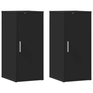 vidaXL Shoe cabinets 32 x 35 x 70 cm Black