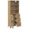vidaXL Highboard Artisan Oak 69.5 x 34 x 180 cm Engineered Wood