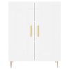 vidaXL Highboard White 69.5x34x180 cm Engineered Wood