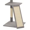 vidaXL Cat Tree with Sisal Scratching Posts Grey 160 cm