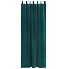 vidaXL Blackout Curtains 2 pcs Dark Green 140 x 245 cm Velvet