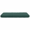 vidaXL Seat Cushions 4 pcs Dark Green 40 x 40 x 3 cm Velvet