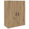 vidaXL Highboard Artisan Oak 69.5 x 34 x 180 cm Engineered Wood