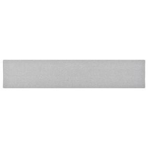 vidaXL Carpet Runner Light Grey 80x400 cm