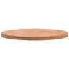 vidaXL Table Top &Oslash;80x4 cm Round Solid Wood Beech