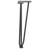 vidaXL Hairpin Legs for Coffee Table 4 pcs Anthracite 42 cm Solid Steel