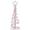 vidaXL LED Christmas Tree with Baubles 100 LEDs Warm White 150 cm
