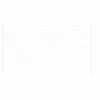 vidaXL Field Fence Silver 50 x 1 m Galvanised steel