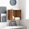 vidaXL Wall Cabinet Old Wood 37 x 37 x 37 cm Engineered Wood
