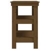 vidaXL Work Bench Honey Brown 78.5x50x80 cm Solid Wood Pine