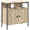 vidaXL Bathroom Furniture Set 3 pcs Sonoma Oak Engineered Wood