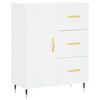 vidaXL Highboard White 69.5x34x180 cm Engineered Wood