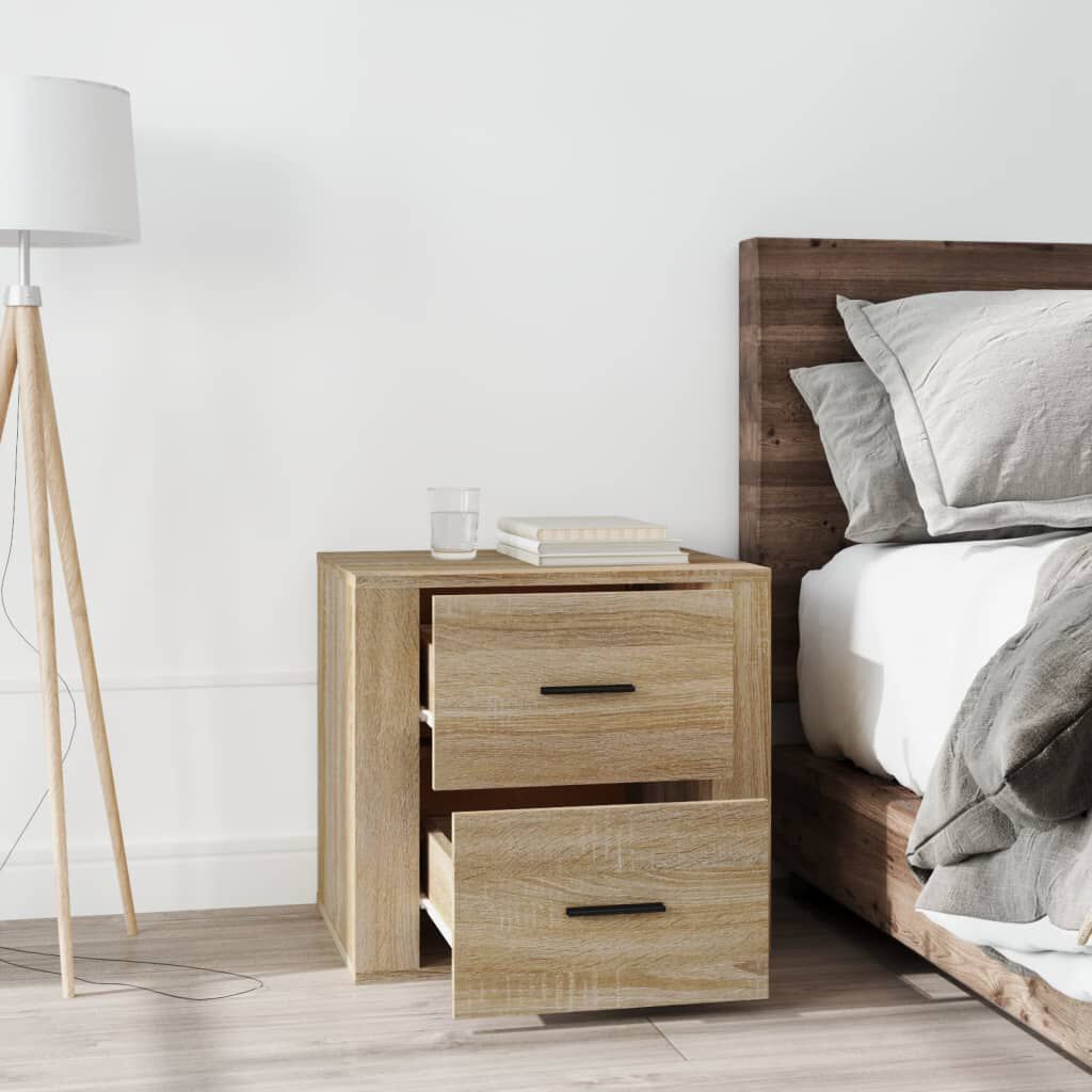 Vidaxl bedside cabinet new arrivals