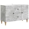 vidaXL TV Cabinet Concrete Grey 89 x 34.5 x 60 cm Engineered Wood