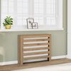 vidaXL Radiator Cover Artisian Oak 104x20x82 cm Engineered Wood