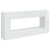 vidaXL Console Table High Gloss White 155 x 29 x 74 cm Engineered Wood