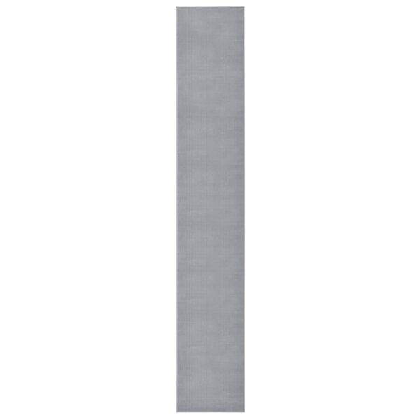 vidaXL Runner Rug BCF Grey 80x500 cm