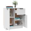 vidaXL Sideboard White 60x30x70 cm Engineered Wood