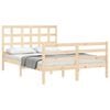 vidaXL Bed Frame without Mattress 120x200 cm Solid Wood