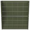 vidaXL Hanging Hay Feeder Olive Green 61 x 33 x 66 cm