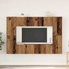 vidaXL TV Cabinet Set Wall-mounted 8 pcs Old Wood Engineered Wood