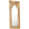 vidaXL Mirror 50x3x110 cm Solid Mango Wood