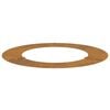 vidaXL suitable for Flat Tree Rings 5 pcs Brown &Oslash;50 / 80 cm