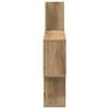 vidaXL Wall Shelf Artisian Oak 100x15x70 cm Engineered Wood