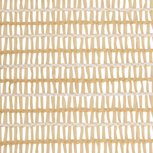 vidaXL Privacy Net Beige 1.2x10 m HDPE 75 g/m&sup2;