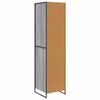 vidaXL Warderobe 2 pcs Grey Sonoma 50 x 50 x 200 cm Engineered Wood