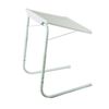 MESA LING Adjustable TV Tray Tavolino White