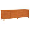 vidaXL Garden Storage Box Brown 198,5x50x56,5 cm Solid Wood Fir