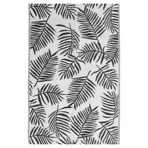 vidaXL Outdoor Rug ARAKIL Black 140x200 cm PP