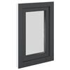 vidaXL Basement Window "RISOR" 50x75 cm Tilt&Turn DIN Right Anthracite